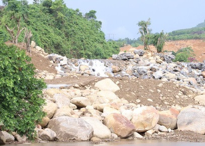 Một góc dự án liên kết mở rộng Công viên suối khoáng nóng núi Thần Tài. 