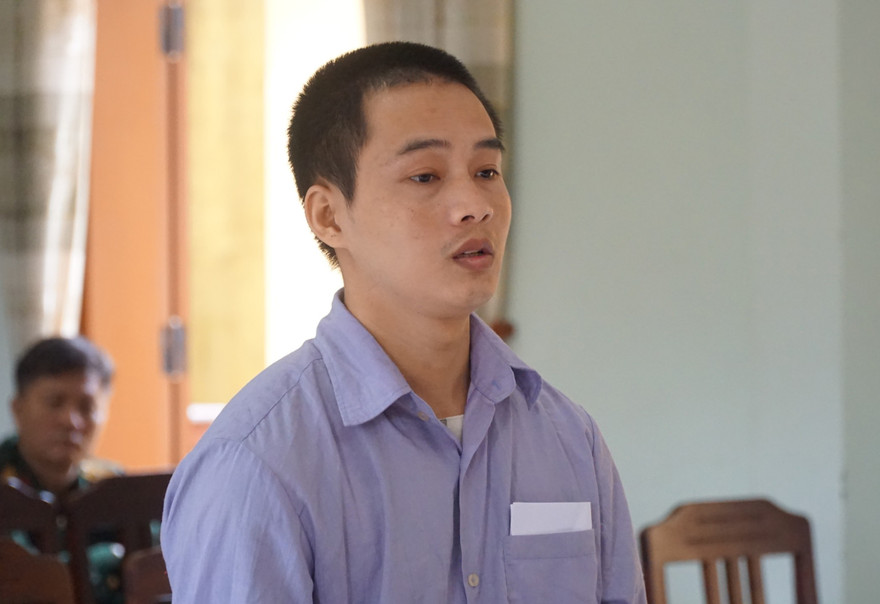 Bị cáo Triệu Quân Sự. 