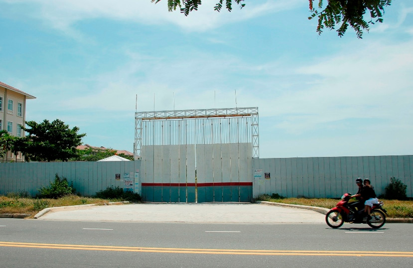 Dự án ven biển của Công ty TNHH I.V.C (của Vũ "nhôm") được Đà Nẵng đề nghị thu hồi. Ảnh: N.H