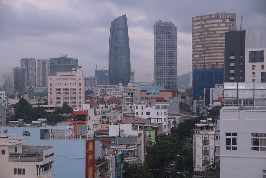 Đà Nẵng đang trong tiến trình xây dựng thành phố minh. Ảnh: Nguyễn Thành