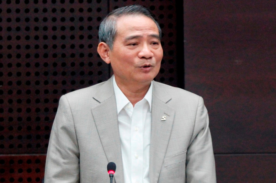 Bí thư Thành ủy Đà Nẵng Trương Quang Nghĩa tại buổi làm việc. 