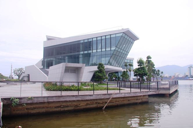 Dự án nhà hàng và bến du thuyền phía Nam cảng sông Hàn của Vũ "nhôm". Ảnh Nguyễn Thành