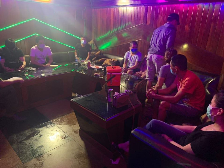 Động lắc karaoke Không gian xưa ở quận Thanh Khê, TP Đà Nẵng vừa bị công an phát hiện. 