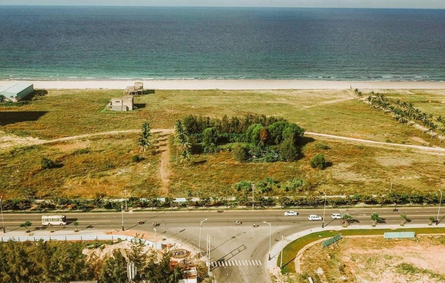 Dự án Hòn Ngọc Á Châu có diện tích 17ha đất ven biển đang được Đà Nẵng tính thu hồi. 