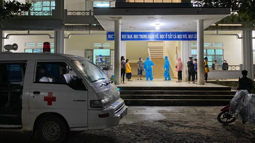 Huyện miền núi Phước Sơn ghi nhận thêm nhiều ca bệnh trong cộng đồng.