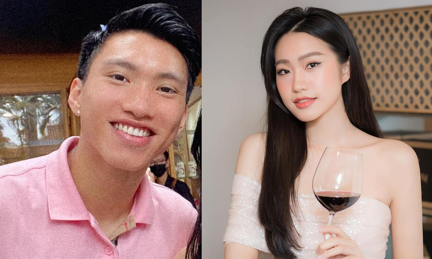 Người đẹp tài năng Doãn Hải My khoe vai trần gợi cảm, dự sự kiện cùng Đoàn Văn Hậu