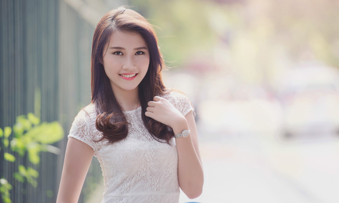 Thí sinh Hoa hậu Việt Nam 2014 khoe vẻ đẹp thuần khiết