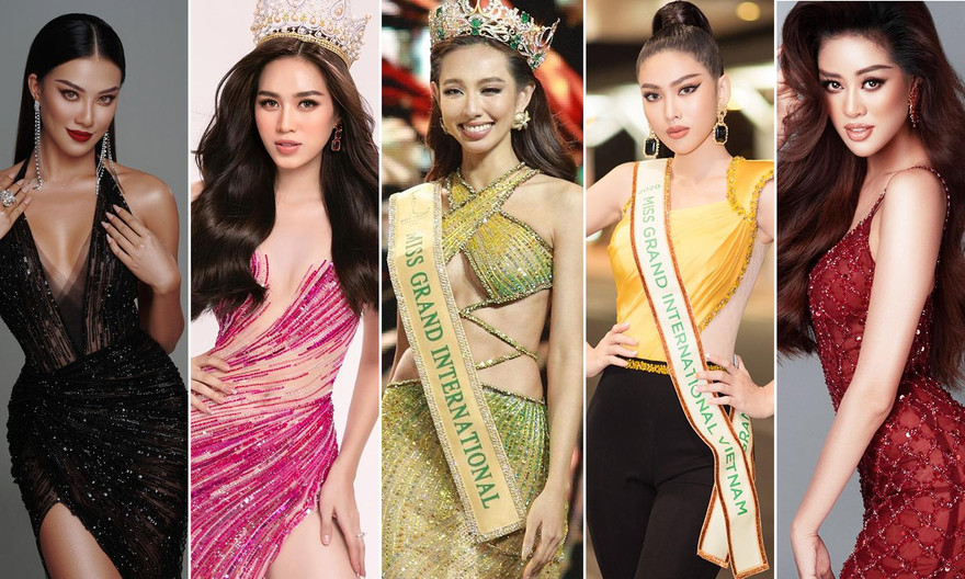 Nhan sắc Việt thăng hoa rực rỡ trên trường quốc tế trong năm 2021 