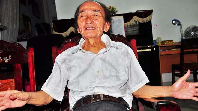 Chân dung nhạc sĩ Nguyễn Văn Nam. Tư liệu.