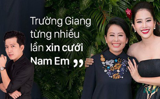 Mẹ Nam Em: Trường Giang suốt ngày nói yêu thương Nam Em hết mình