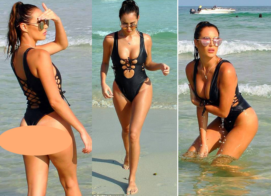 Chloe Goodman gợi cảm đầy khiêu khích trên biển