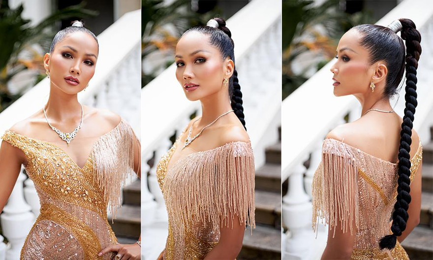 H'hen Niê diện váy tua rua xuyên thấu khoe vóc dáng 'đồng hồ cát' ngày càng nóng bỏng