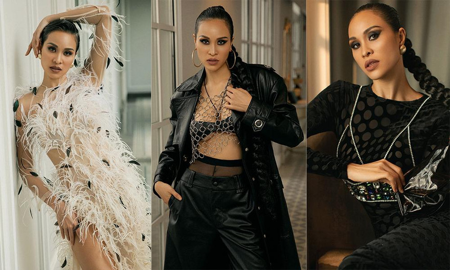 Siêu mẫu Phương Mai ngày càng đẹp gợi cảm sau khi sinh con