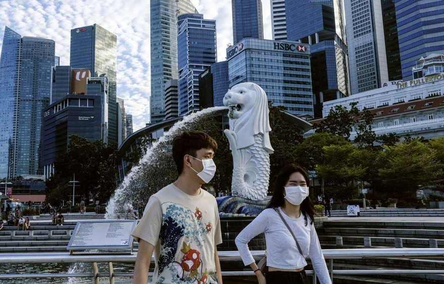 Singapore sẵn sàng thay đổi để thích nghi với COVID-19 Ảnh: AP 