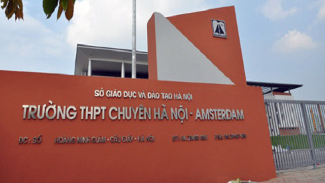 Trường Hà Nội - Amsterdam công bố phương án tuyển sinh lớp 6