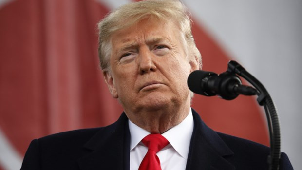 Tổng thống Mỹ Donald Trump. Ảnh: EPA-EFE