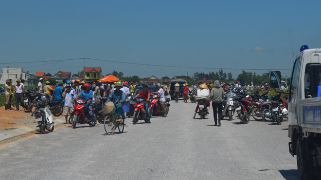 Hiện trường vụ tai nạn