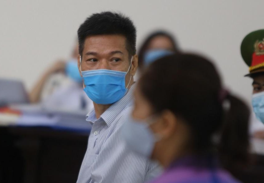 Bị cáo Nguyễn Nhật Cảm tại tòa phúc thẩm.