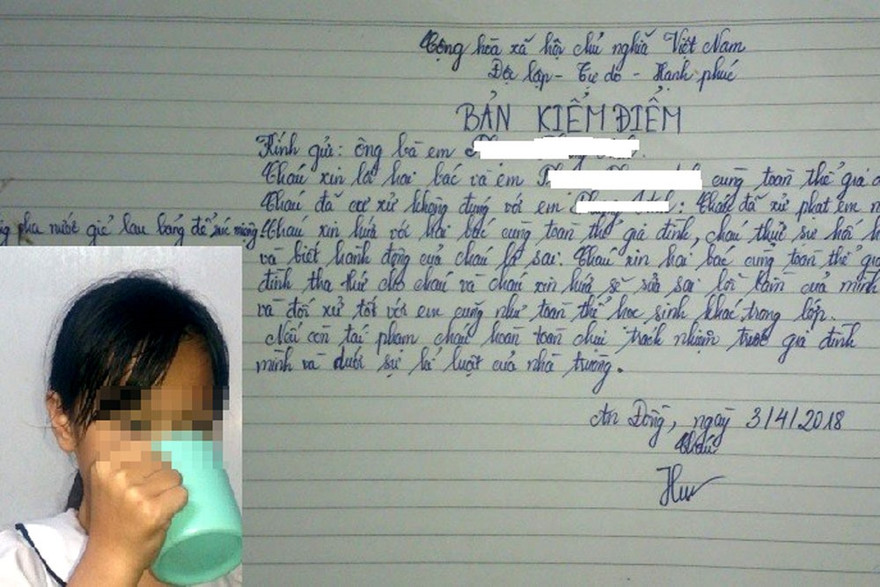 GIỚI TRẺ 24/7: Kỷ luật GV ép học sinh súc miệng bằng nước giặt giẻ lau