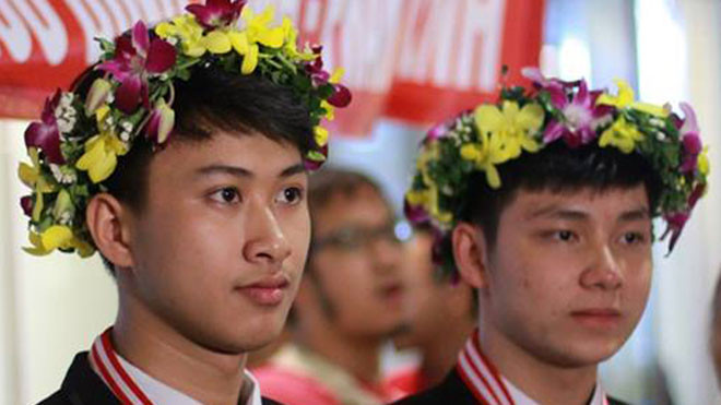 Những gương mặt của đội tuyển Olympic Vật lí quốc tế lần thứ 56 