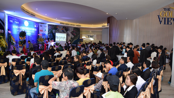 Quang cảnh lễ mở bán Goldview