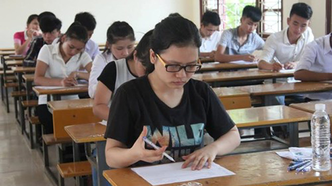 THPT quốc gia 2016 tại cụm thi Vinh. 