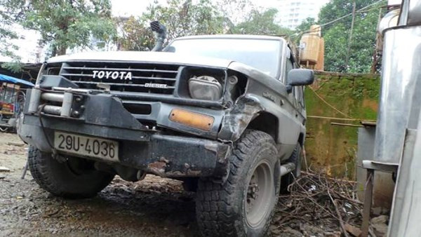 Chiếc xe gây tai nạn