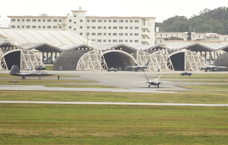 Lộ diện căn cứ tiêm kích F-22 Mỹ ở Nhật Bản