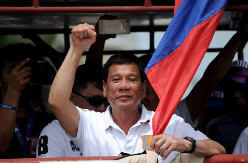 Tổng thống Philippines Rodrigo Duterte. Ảnh: AP
