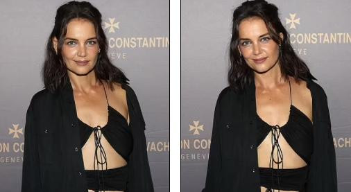 Khác xa hình ảnh xuề xòa tóc rối, Katie Holmes trẻ đẹp bất ngờ với loạt váy áo ở NYFW