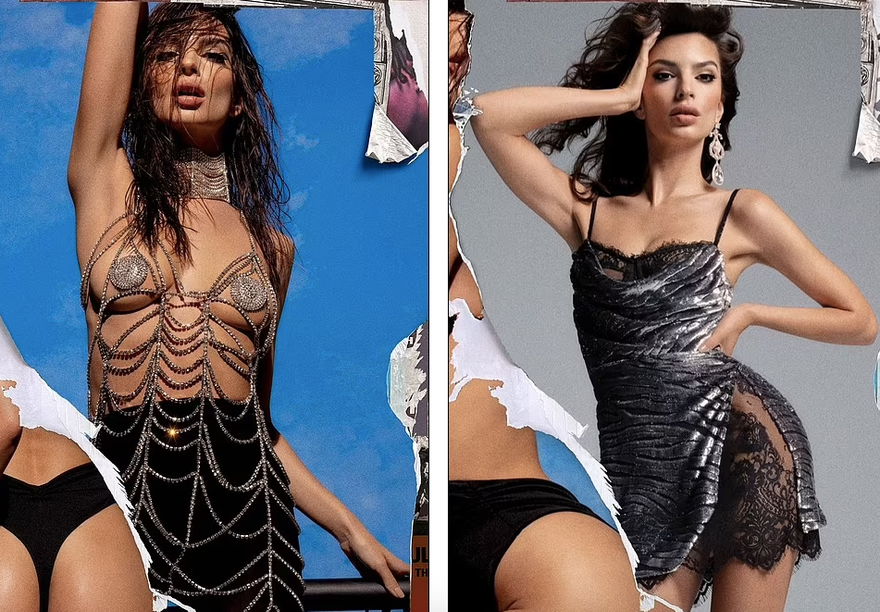 Mẫu nội y 9x Emily Ratajkowski khoe thân hình đẹp đến 'nín thở'