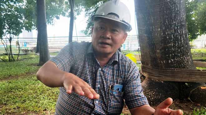 Ông Nguyễn Tăng Cường, Tổng giám đốc tập đoàn công nghiệp Quang Trung.