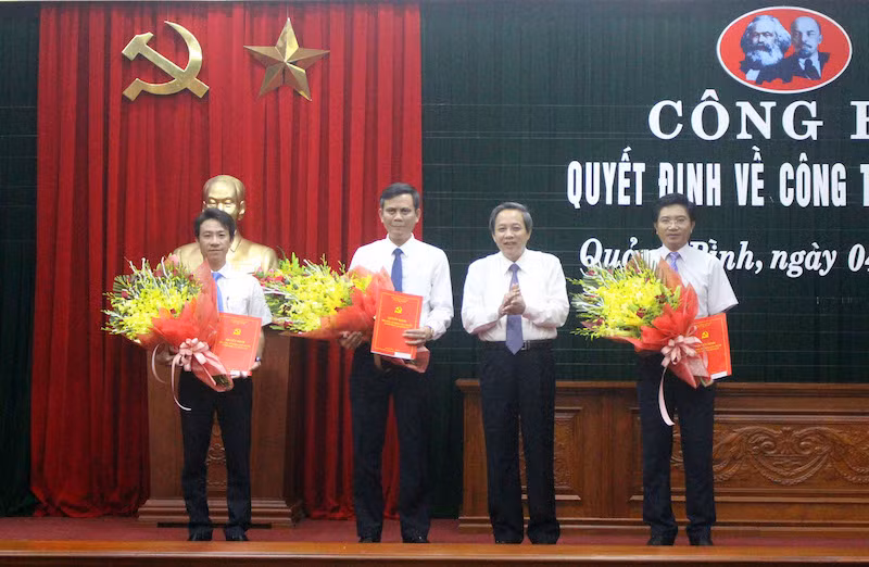 Công bố quyết định nhân sự của Ban Bí thư Trung ương Đảng