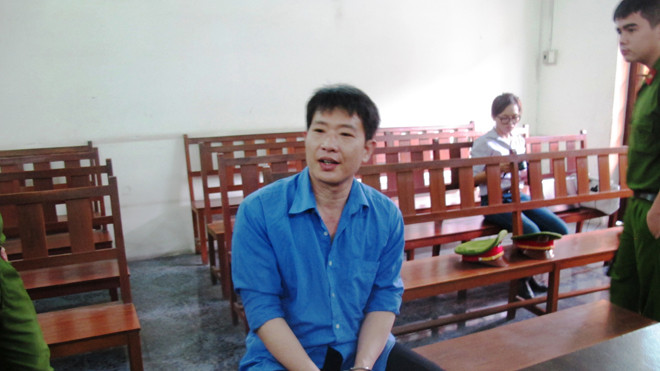  Bị cáo Nguyễn Thế Việt. Ảnh T.Châu 