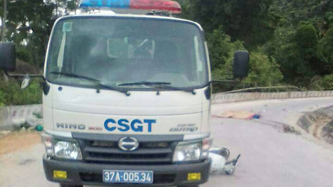 Hiện trường vụ việc. 