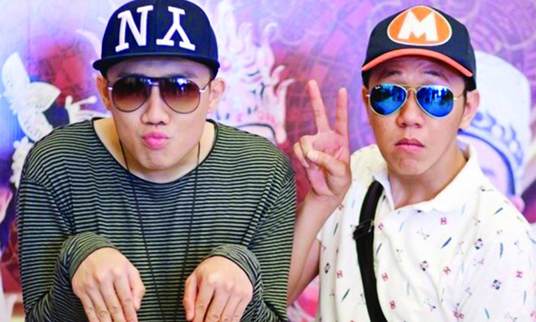 Anh Đức và Trấn Thành là cặp đôi nghệ sỹ rất thân thiết.