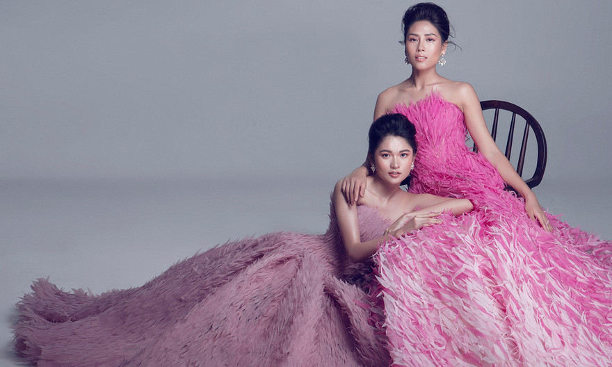 Á hậu Thuỳ Dung, Nguyễn Thị Loan 'đọ sắc' trước ngày đi thi quốc tế