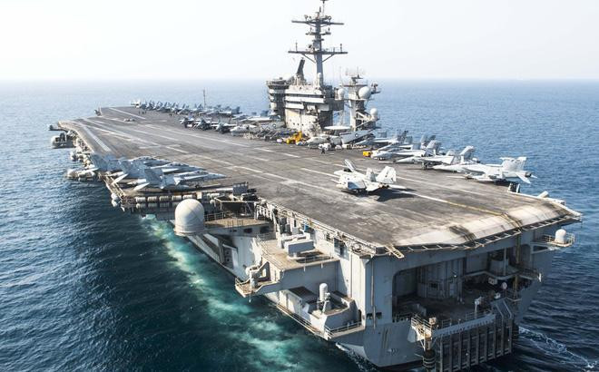 Tàu sân bay USS Theodore Roosevelt (CVN-71). Ảnh: Hải quân Mỹ
