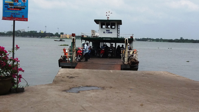 Bến đò nơi xảy ra vụ việc