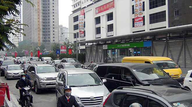 Tắc đường là nỗi ám ảnh của nhiều người dân. Ảnh minh họa