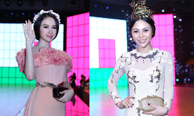 Phương Trinh, Trà Giang đội vương miện đọ vẻ 'sang chảnh'