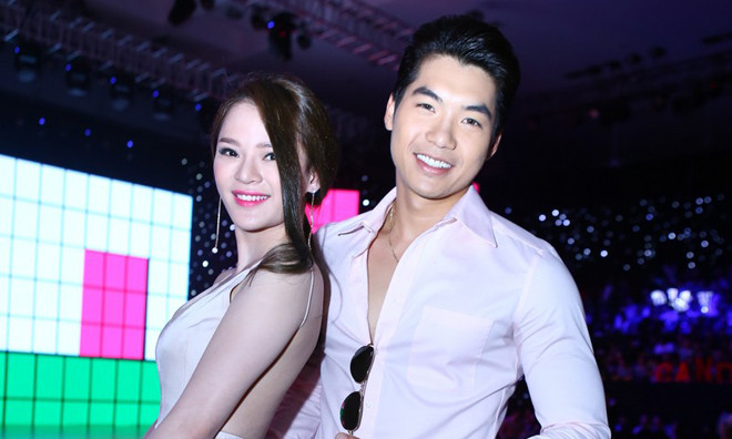 Trương Nam Thành thân thiết bên cô gái lạ mặt có vẻ ngoài xinh đẹp.