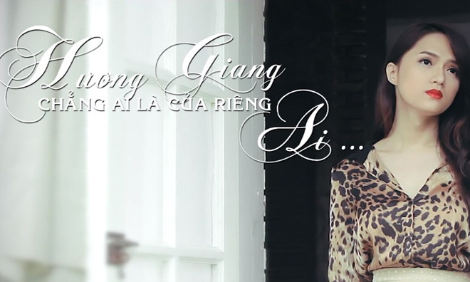 Hương Giang Idol úp mở tên bạn trai trong MV mới