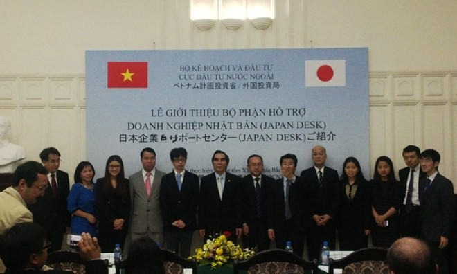 Ra mắt Bộ phận hỗ trợ DN Nhật Bản (Japan Desk) tại Việt Nam.