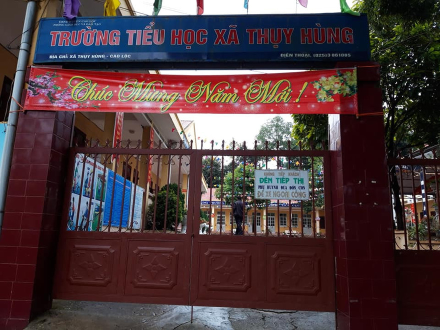 Ngôi trường cháu Đàm Công M đang theo học