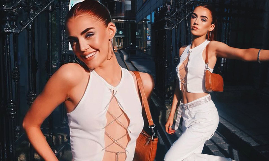 Con gái 19 tuổi của Ronan Keating mặc xẻ ngực táo bạo 