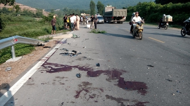 Hiện trường vụ tai nạn