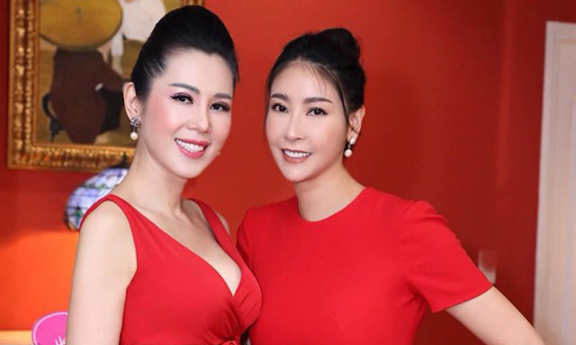 Á hậu Vi Thị Đông tái xuất xinh đẹp rạng rỡ trong tiệc sinh nhật tuổi tứ tuần 