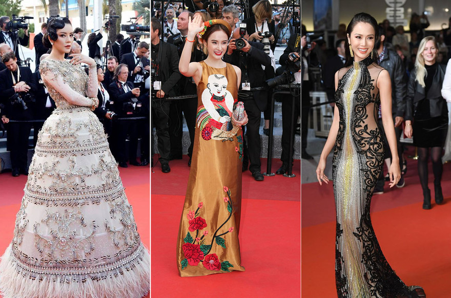 Những sao Việt nào từng khoe dáng gợi cảm ở LHP Cannes?