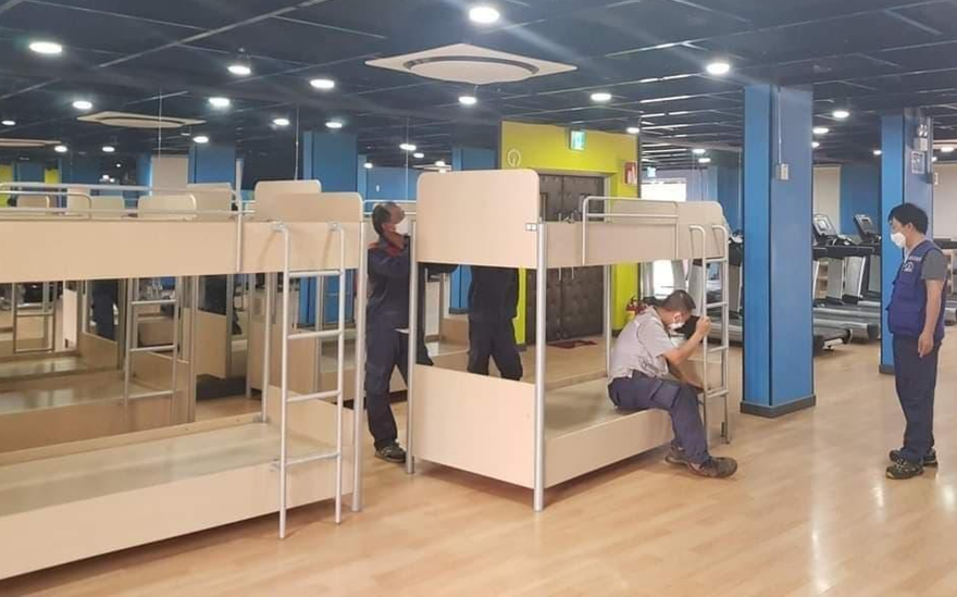 Chỗ ăn, ở chưa có tiền lệ của công nhân trong khu công nghiệp Bắc Ninh